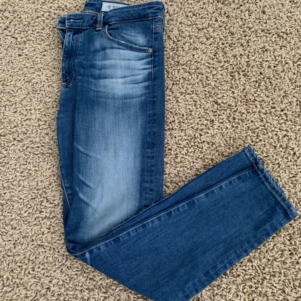 AG Farrah Skinny Crop Jeans